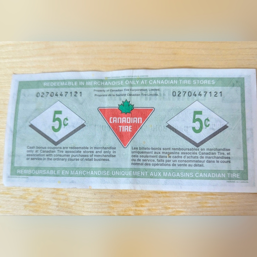 Canadian Tire Green 5c Cash Bonus 2006 '08 and '12 Editions - Picture 4 of 4